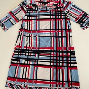 Tartan plaid mini-dress by BCBG Max Azria